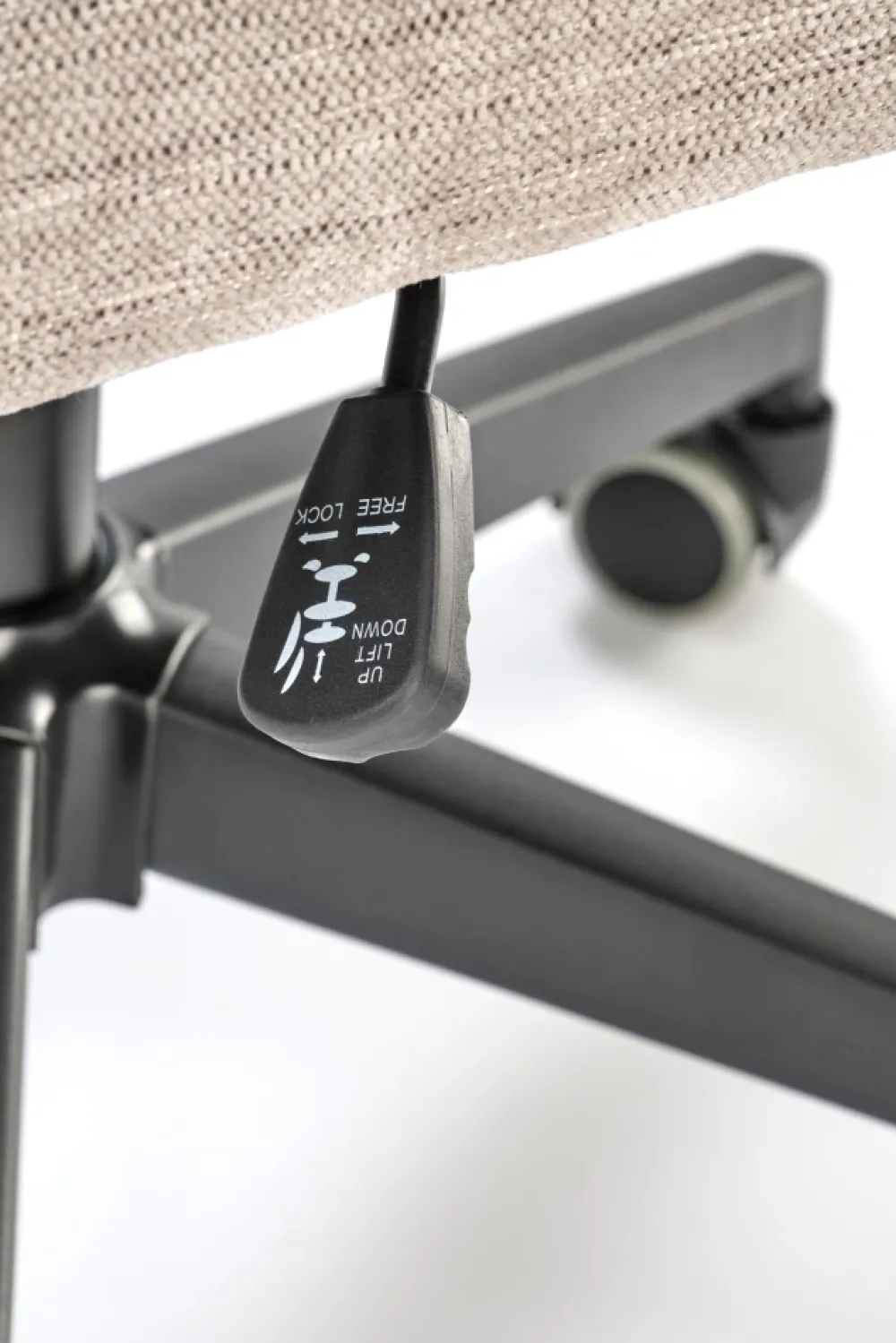 Dzieci Halmar Fotele Do Biura|Krzesła Do Biurka Do Pokoju Młodzieżowego*ADRIANO fotel obrotowy beżowy1 sztuka