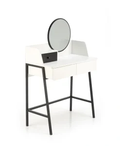 Halmar Biurka*AGNES konsolka biały / czarny (1p=1szt)1 sztuka