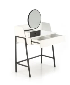 Halmar Biurka*AGNES konsolka biały / czarny (1p=1szt)1 sztuka