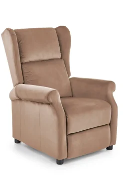 Halmar Fotele Do Biura|Fotele Do Sypialni*AGUSTIN 2 fotel wypoczynkowy beżowy (2p=1szt)1 sztuka