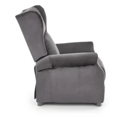 Halmar Fotele Do Biura|Fotele Do Sypialni*AGUSTIN 2 fotel wypoczynkowy popielaty (2p=1szt)1 sztuka