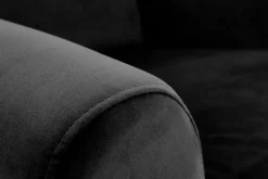 Halmar Fotele Do Biura|Fotele Do Sypialni*AGUSTIN 2 fotel wypoczynkowy czarny (2p=1szt)1 sztuka