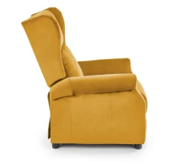 Halmar Fotele Do Biura|Fotele Do Sypialni*AGUSTIN 2 fotel wypoczynkowy musztardowy (2p=1szt)1 sztuka