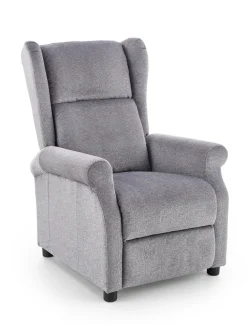 Halmar Fotele Do Biura|Fotele Do Sypialni*AGUSTIN fotel wypoczynkowy popiel (1p=1szt)1 sztuka