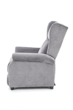 Halmar Fotele Do Biura|Fotele Do Sypialni*AGUSTIN fotel wypoczynkowy popiel (1p=1szt)1 sztuka