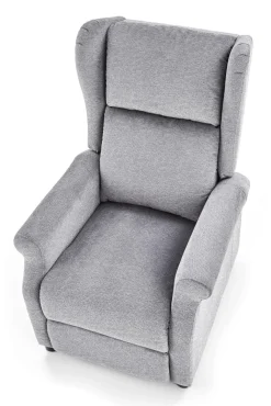 Halmar Fotele Do Biura|Fotele Do Sypialni*AGUSTIN fotel wypoczynkowy popiel (1p=1szt)1 sztuka