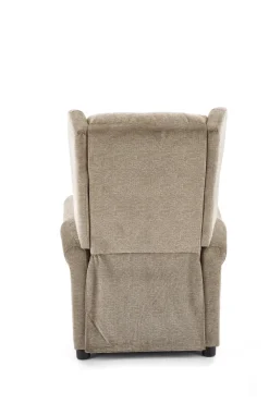 Halmar Fotele Do Biura|Fotele Do Sypialni*AGUSTIN M fotel rozkładany z funkcją masażu beżowy (1p=1szt)1 sztuka
