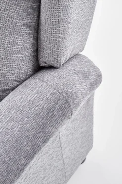 Halmar Fotele Do Biura|Fotele Do Sypialni*AGUSTIN M fotel rozkładany z funkcją masażu popielaty (1p=1szt)1 sztuka