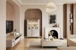 Bogart Ławy I Stoliki Do Pokoju Młodzieżowego|Ławy I Stoliki Do Salonu*AMILIO ŁAWA 100 2SZ - cashmere / dąb olejowany / nogi cashmere