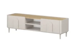 Bogart Szafki Rtv Do Salonu|Szafki Rtv*AMILIO RTV 170 1K1SZ - cashmere / dąb olejowany / uchwyty cashmere / nogi cashmere