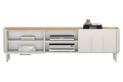 Bogart Szafki Rtv Do Salonu|Szafki Rtv*AMILIO RTV 170 1K1SZ - cashmere / dąb olejowany / uchwyty cashmere / nogi cashmere