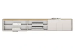 Bogart Szafki Rtv Do Salonu|Szafki Rtv*AMILIO RTV 220 1K1SZ - cashmere / dąb olejowany / uchwyty cashmere