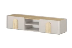 Bogart Szafki Rtv Do Salonu|Szafki Rtv*AMILIO RTV 170 1K1SZ - cashmere / dąb olejowany / uchwyty dąb jasny