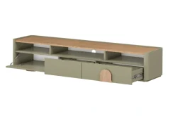 Bogart Szafki Rtv Do Salonu|Szafki Rtv*AMILIO RTV 200 1K2SZ - eukaliptus / dąb baltic dune / uchwyty dąb naturalny