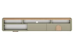 Bogart Szafki Rtv Do Salonu|Szafki Rtv*AMILIO RTV 200 1K2SZ - eukaliptus / dąb baltic dune / uchwyty dąb naturalny