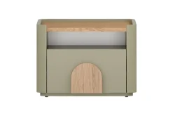 Bogart Szafki I Regały Do Pokoju Młodzieżowego|Szafki Nocne Do Pokoju Młodzieżowego*AMILIO SZAFKA NOCNA 50 1SZ - eukaliptus / dąb baltic dune / uchwyty dąb naturalny