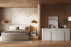 Bogart Szafki Nocne Do Pokoju Młodzieżowego|Szafki I Regały Do Pokoju Młodzieżowego*AMILIO SZAFKA NOCNA 50 1SZ - cashmere / dąb olejowany / uchwyty cashmere