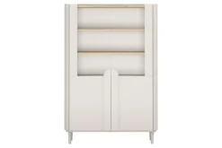 Bogart Witryny Do Jadalni|Witryny Do Salonu*AMILIO WITRYNA 100 2D - cashmere / dąb olejowany / uchwyty cashmere / nogi cashmere