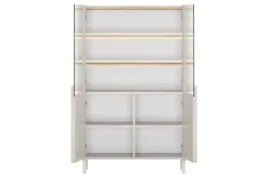 Bogart Witryny Do Jadalni|Witryny Do Salonu*AMILIO WITRYNA 100 2D - cashmere / dąb olejowany / uchwyty cashmere / nogi cashmere