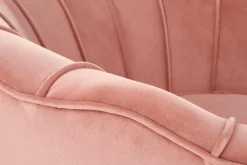 Halmar Fotele Do Sypialni|Fotele Do Salonu*AMORINITO fotel wypoczynkowy jasny różowy / złoty1 sztuka