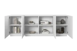 Bogart Komody*ASHA KOMODA 200 4D - biały mat