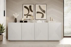 Bogart Komody*ASHA KOMODA 200 4D - biały mat
