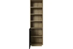 Bogart Szafki I Regały*ASHA REGAŁ 50 1D - czarny mat / artisan