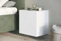 Bogart Szafki I Regały*ASHA SZAFKA WISZĄCA 40 1D - biały mat