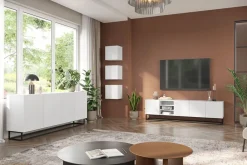 Bogart Szafki I Regały*ASHA SZAFKA WISZĄCA 40 1D - biały mat