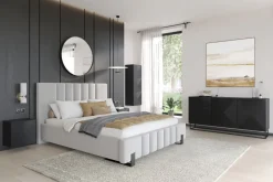 Bogart Szafki I Regały*ASHA SZAFKA WISZĄCA 40 1D - czarny mat