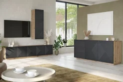 Bogart Szafki I Regały*ASHA SZAFKA WISZĄCA 40 1D - rivier stone / artisan