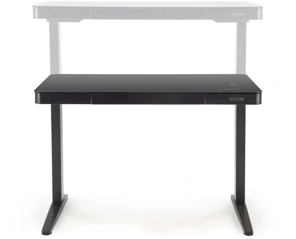 Halmar Biurka*B52 biurko biurko z funkcją regulacji wysokości, czarny (2p=1szt)1 sztuka