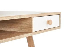 Halmar Biurka*B34 biurko dąb sonoma-biały (2p=1szt)1 sztuka