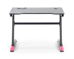 Halmar Biurka*B40 biurko gamingowe czarny / czerwony (1p=1szt)1 sztuka