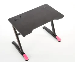 Halmar Biurka*B40 biurko gamingowe czarny / czerwony (1p=1szt)1 sztuka