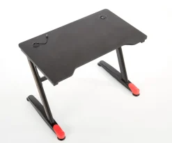 Halmar Biurka*B40 biurko gamingowe czarny / czerwony (1p=1szt)1 sztuka