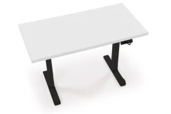 Halmar Biurka*B54 biurko z funkcją regulacji wysokości, blat - biały, stelaż - czarny (2p=1szt)1 sztuka