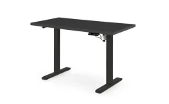 Halmar Biurka*B54 biurko z funkcją regulacji wysokości, blat - czarny, stelaż - czarny (2p=1szt)1 sztuka