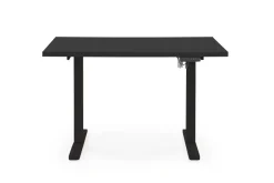 Halmar Biurka*B54 biurko z funkcją regulacji wysokości, blat - czarny, stelaż - czarny (2p=1szt)1 sztuka