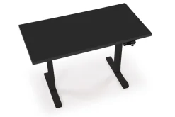 Halmar Biurka*B54 biurko z funkcją regulacji wysokości, blat - czarny, stelaż - czarny (2p=1szt)1 sztuka