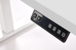 Halmar Biurka*B54 biurko z funkcją regulacji wysokości, blat - biały, stelaż - biały (2p=1szt)1 sztuka