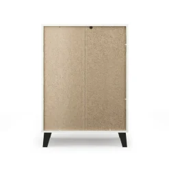 Mebelbos Komody Do Biura|Komody Do Przedpokoju*Biała komoda z czterema szufladami, skandynawska BORG