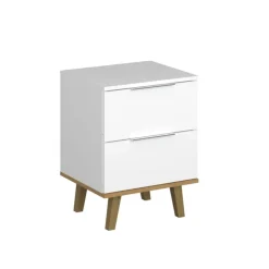 Mebelbos Komody Do Biura|Komody Młodzieżowe*Biała komoda z dwiema szufladami Neptun
