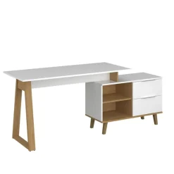 Mebelbos Komody Do Biura|Komody Młodzieżowe*Biała komoda z szufladami i półkami Neptun