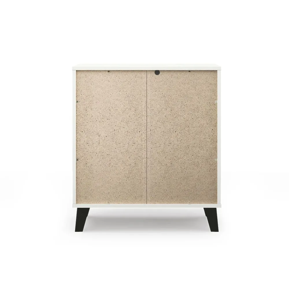 Mebelbos Komody Do Biura|Komody Do Przedpokoju*Biała komoda z trzema szufladami, skandynawska BORG