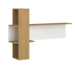 Mebelbos Półki Do Przedpokoju|Półki Do Pokoju Młodzieżowego*Biała półka wisząca na książki Neptun