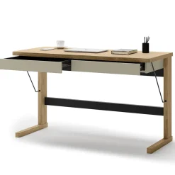 Dzieci Lenart Szafki I Regały Do Pokoju Młodzieżowego|Regały Do Pokoju Młodzieżowego*Biurko z szufladami OLLIE OL-06 dąb olejowany, kaszmir, czarny