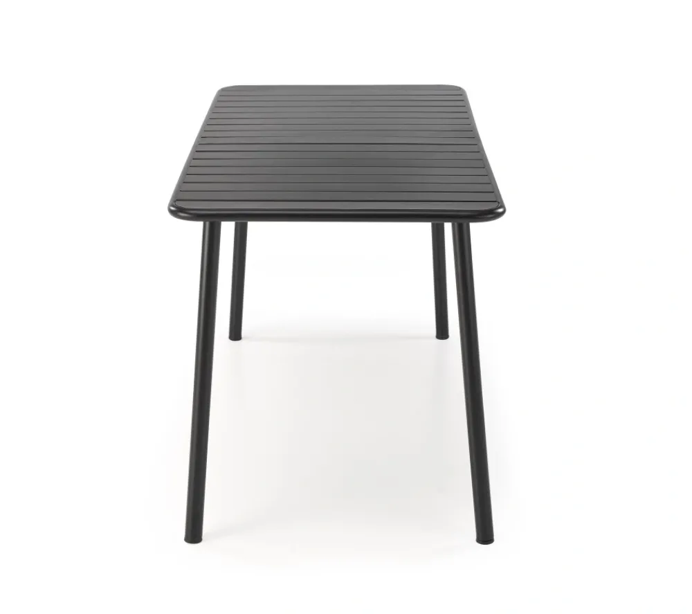 Halmar Meble Ogrodowe*BOSCO stół prostokąt czarny (2p=1szt)1 sztuka