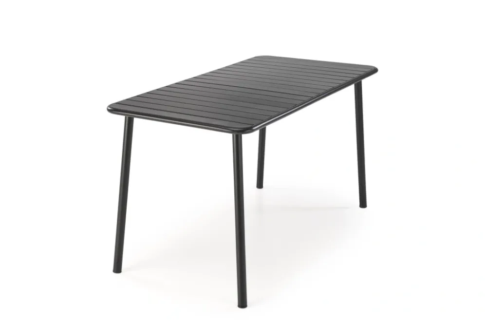 Halmar Meble Ogrodowe*BOSCO stół prostokąt czarny (2p=1szt)1 sztuka