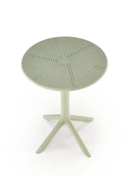 Halmar Meble Ogrodowe*CALVO stół okrągły miętowy (1p=1szt)1 sztuka